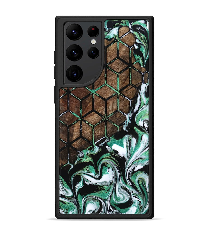Galaxy S22 Ultra Wood Phone Case - Lance (Pattern, 800631)