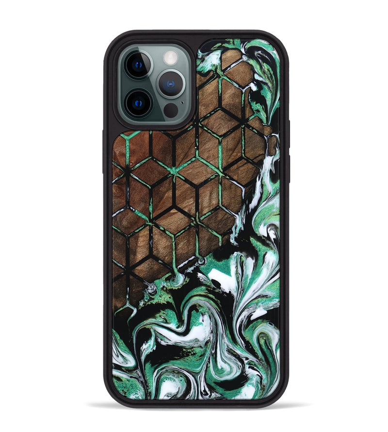 iPhone 12 Pro Max Wood Phone Case - Lance (Pattern, 800631)