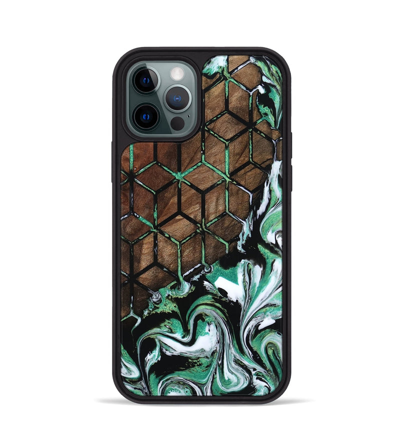 iPhone 12 Pro Wood Phone Case - Lance (Pattern, 800631)