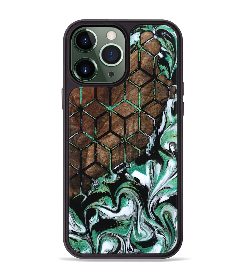 iPhone 13 Pro Max Wood Phone Case - Lance (Pattern, 800631)