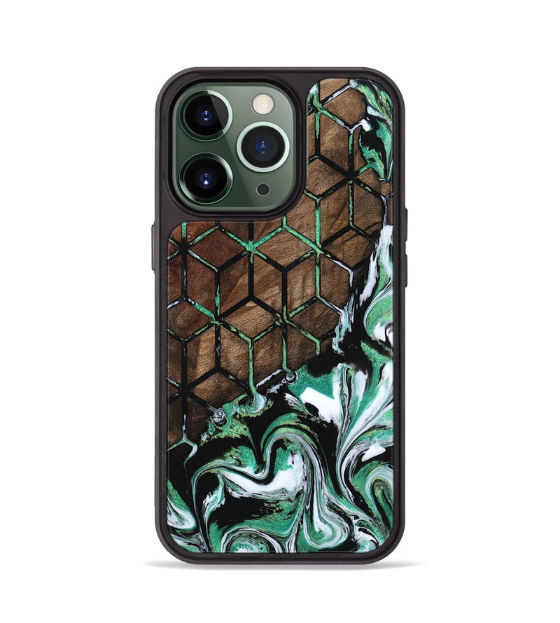 iPhone 13 Pro Wood Phone Case - Lance (Pattern, 800631)
