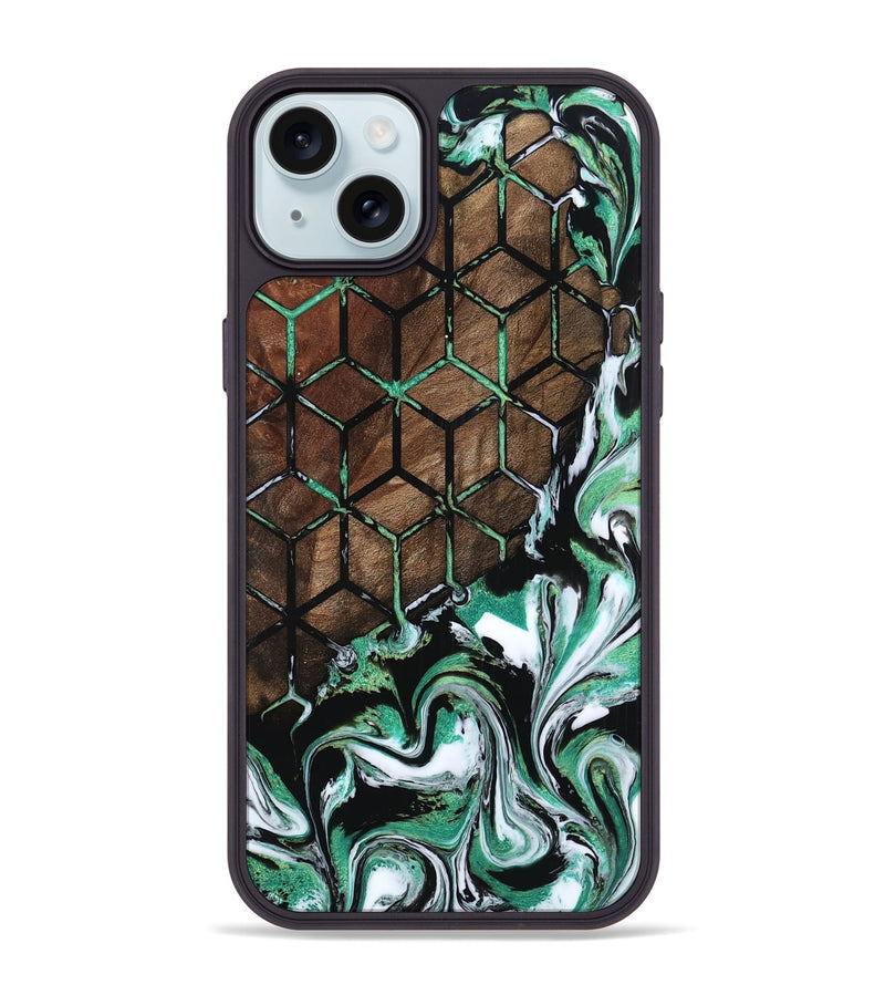 iPhone 15 Plus Wood Phone Case - Lance (Pattern, 800631)