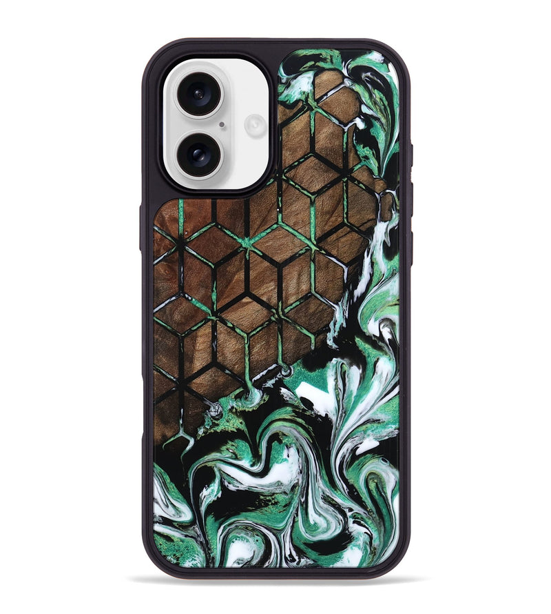 iPhone 16 Plus Wood Phone Case - Lance (Pattern, 800631)