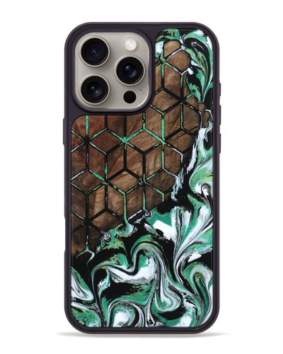 iPhone 16 Pro Max Wood Phone Case - Lance (Pattern, 800631)
