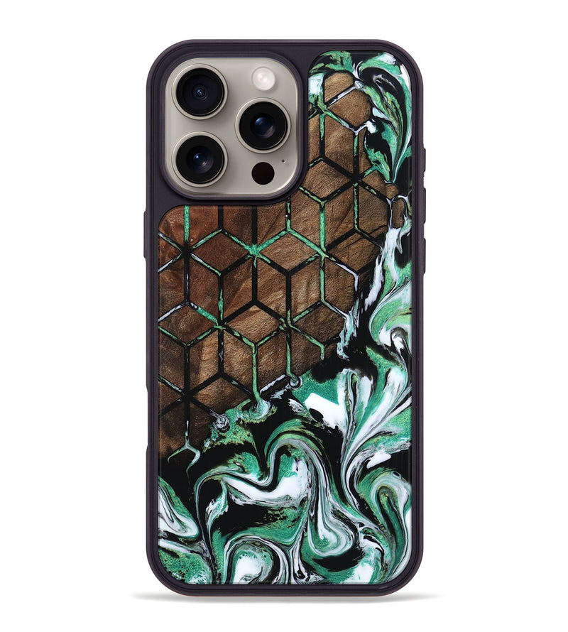 iPhone 16 Pro Max Wood Phone Case - Lance (Pattern, 800631)