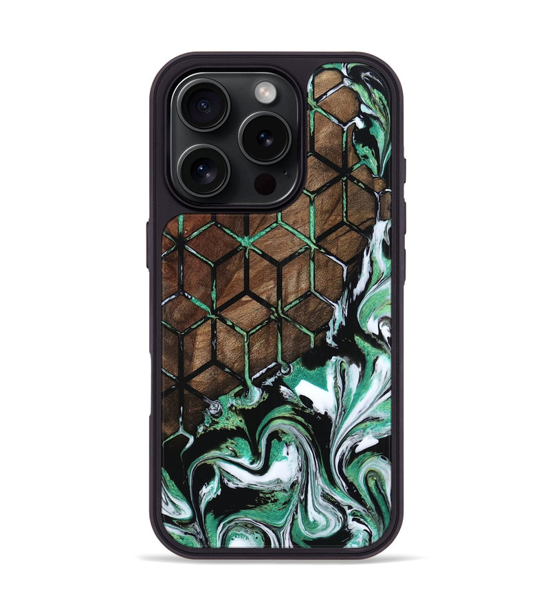 iPhone 16 Pro Wood Phone Case - Lance (Pattern, 800631)