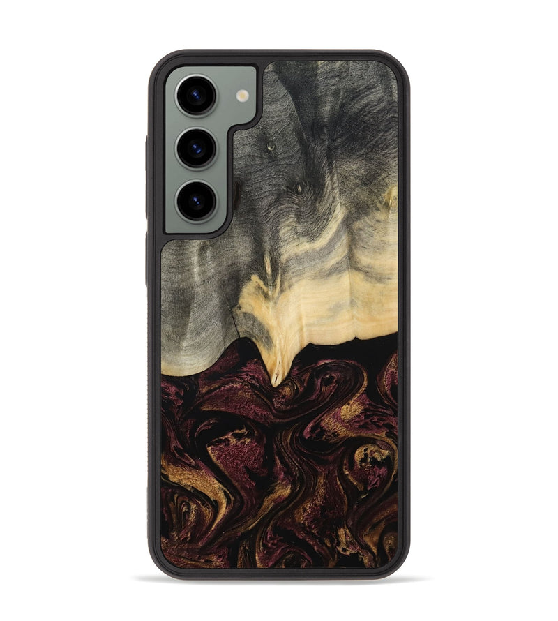 Galaxy S23 Plus Wood Phone Case - Domingo (Red, 800637)