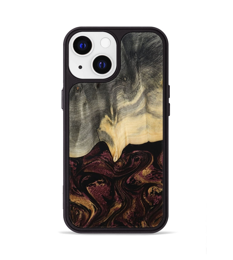 iPhone 13 Wood Phone Case - Domingo (Red, 800637)