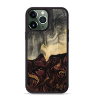 iPhone 13 Pro Max Wood Phone Case - Domingo (Red, 800637)