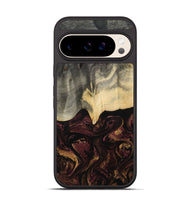 Pixel 10 Wood Phone Case - Domingo (Red, 800637)