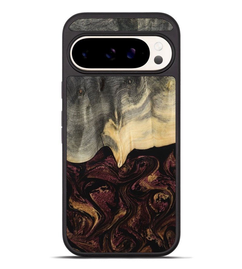 Pixel 10 Pro XL Wood Phone Case - Domingo (Red, 800637)