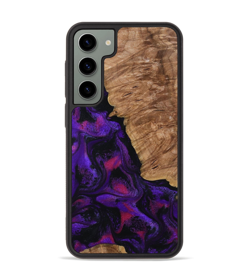 Galaxy S23 Plus Wood Phone Case - Leandra (Purple, 800638)