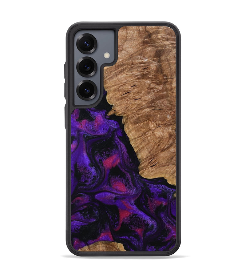Galaxy S25 Plus Wood Phone Case - Leandra (Purple, 800638)