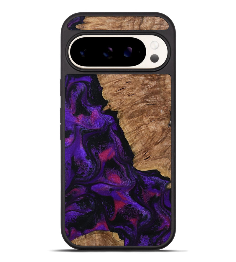 Pixel 9 Pro XL Wood Phone Case - Leandra (Purple, 800638)
