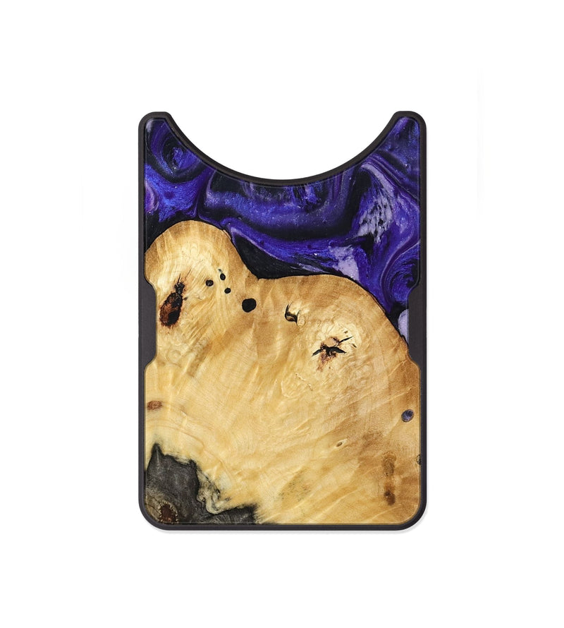 Alloy Wood Wallet - Cillian (Purple, 800639)