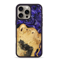 iPhone 16 Pro Max Wood Phone Case - Cillian (Purple, 800639)