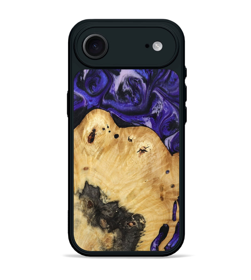 iPhone 17 Air Wood Phone Case - Cillian (Purple, 800639)