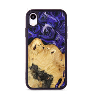 iPhone Xr Wood Phone Case - Cillian (Purple, 800639)
