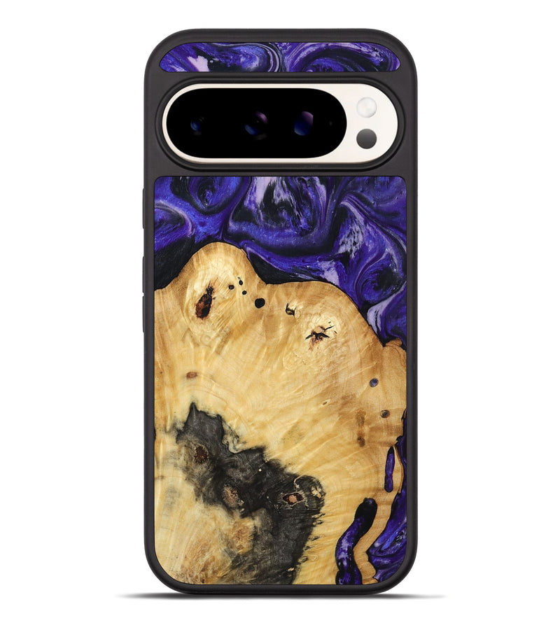 Pixel 10 Pro XL Wood Phone Case - Cillian (Purple, 800639)