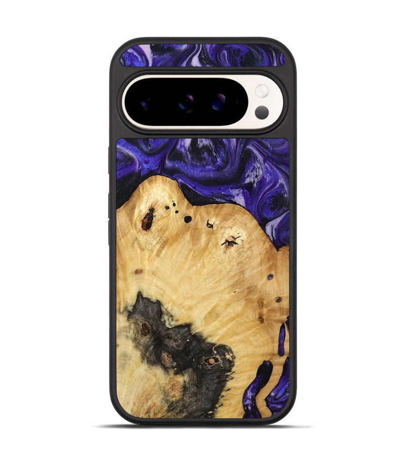 Pixel 9 Pro Wood Phone Case - Cillian (Purple, 800639)