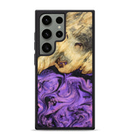 Galaxy S24 Ultra Wood Phone Case - Robb (Purple, 800640)