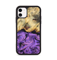iPhone 11 Wood Phone Case - Robb (Purple, 800640)
