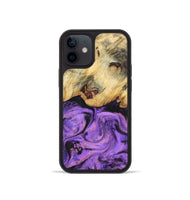 iPhone 12 mini Wood Phone Case - Robb (Purple, 800640)