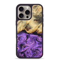 iPhone 16 Pro Max Wood Phone Case - Robb (Purple, 800640)