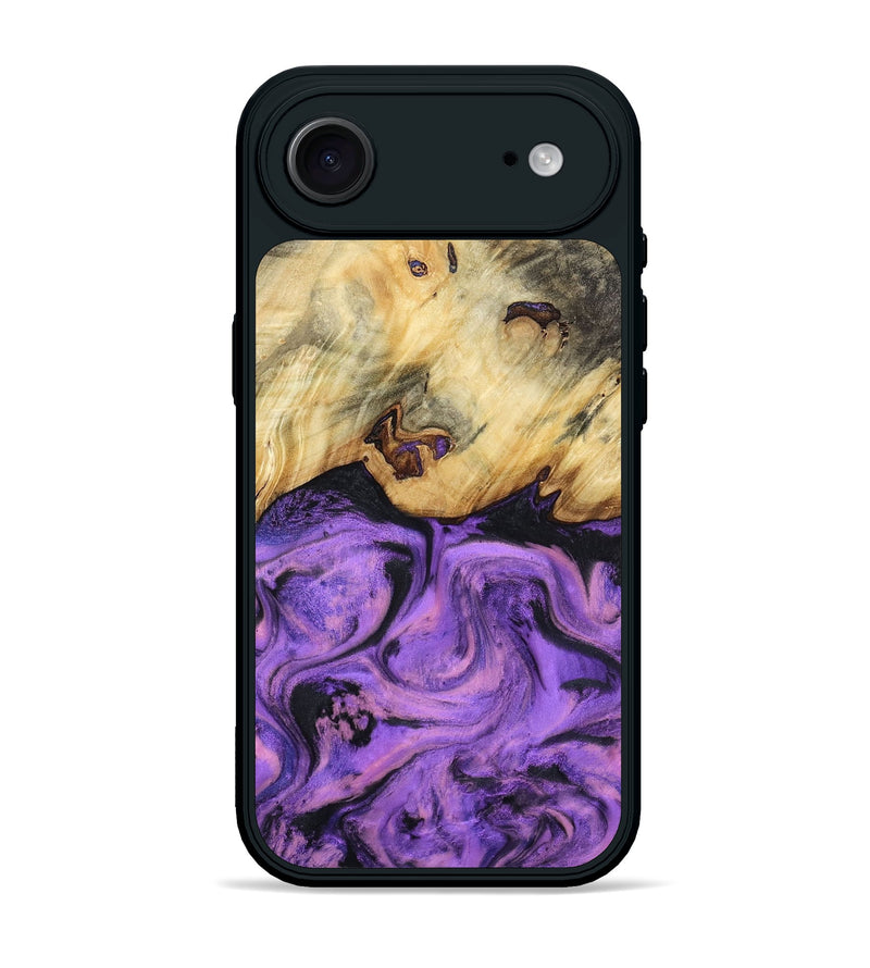 iPhone 17 Air Wood Phone Case - Robb (Purple, 800640)