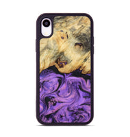 iPhone Xr Wood Phone Case - Robb (Purple, 800640)