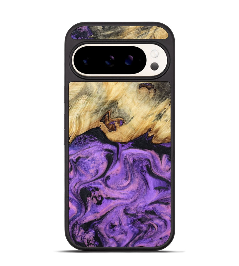 Pixel 9 Wood Phone Case - Robb (Purple, 800640)