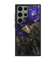 Galaxy S24 Ultra Wood Phone Case - Jannie (Purple, 800641)