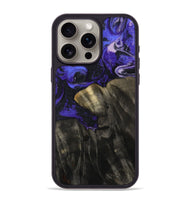 iPhone 15 Pro Max Wood Phone Case - Jannie (Purple, 800641)