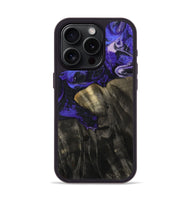 iPhone 15 Pro Wood Phone Case - Jannie (Purple, 800641)