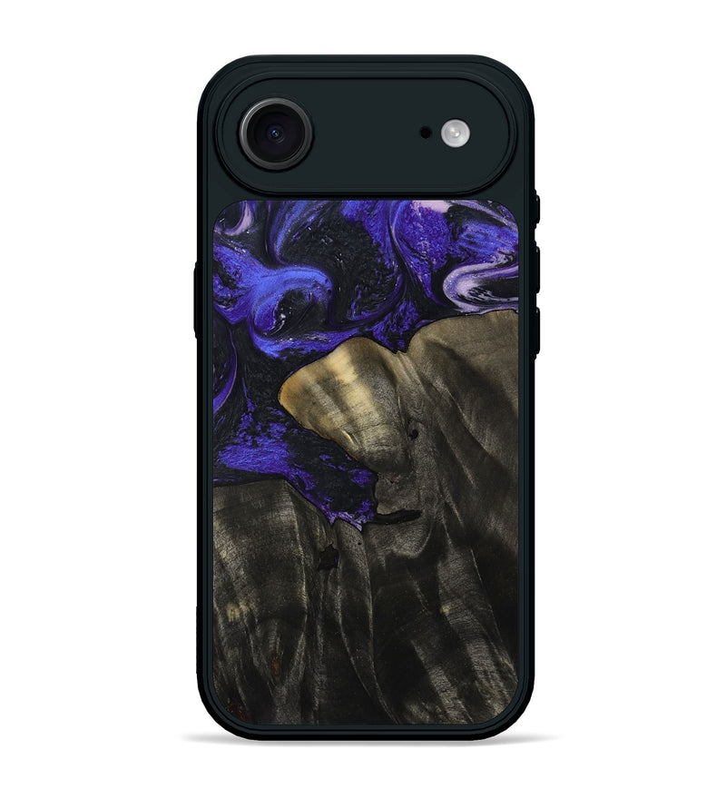 iPhone 17 Air Wood Phone Case - Jannie (Purple, 800641)