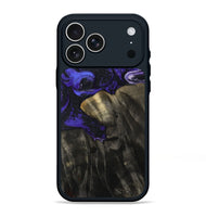 iPhone 17 Pro Max Wood Phone Case - Jannie (Purple, 800641)