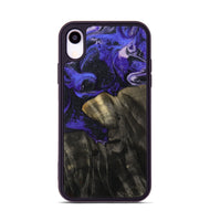 iPhone Xr Wood Phone Case - Jannie (Purple, 800641)