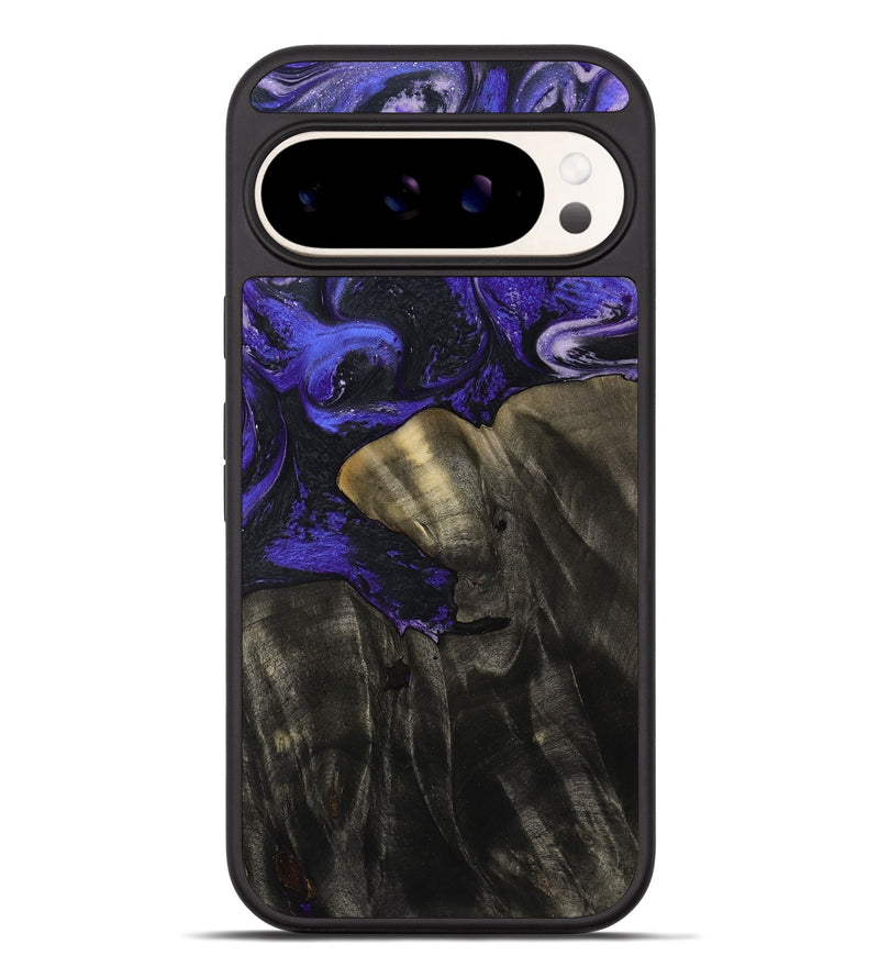 Pixel 9 Pro XL Wood Phone Case - Jannie (Purple, 800641)