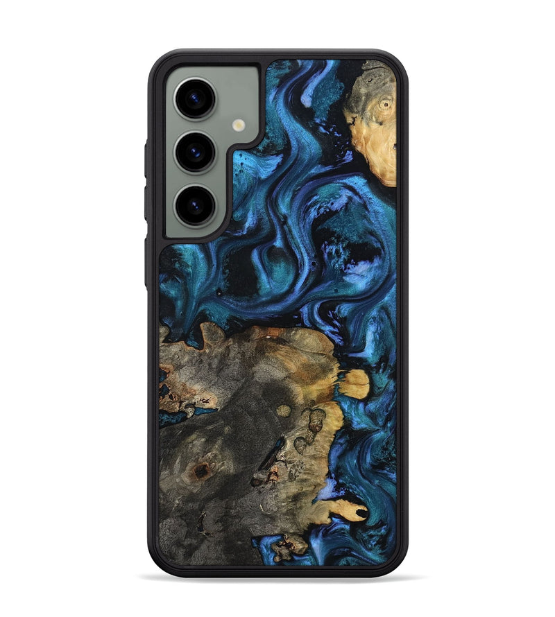 Galaxy S24 Plus Wood Phone Case - Barrett (Blue, 800644)
