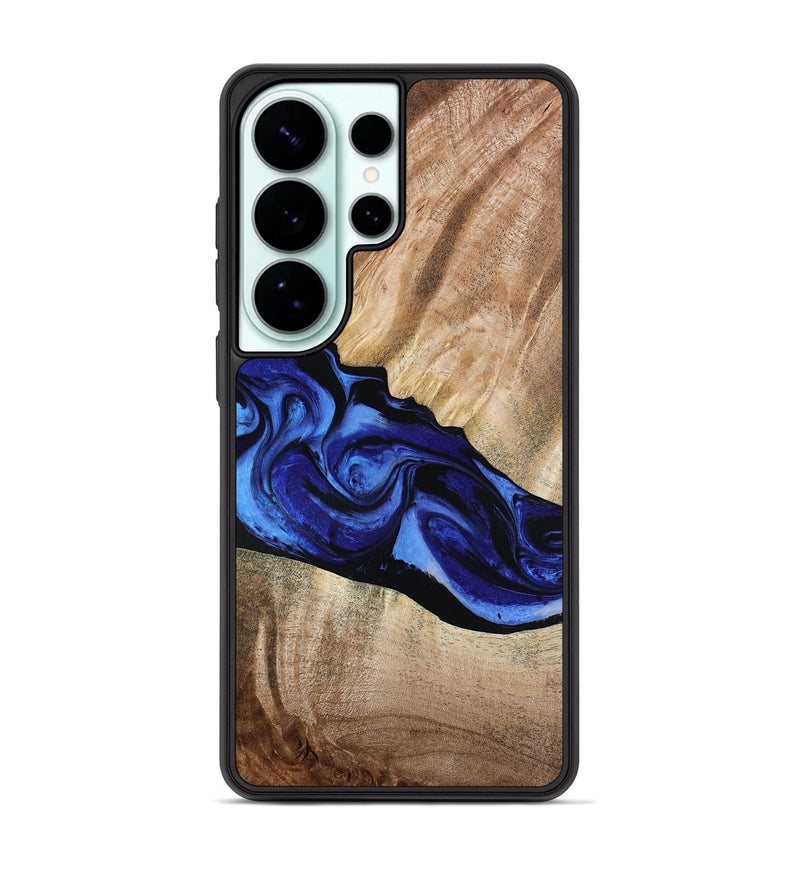 Galaxy S26 Ultra Wood Phone Case - Lura (Blue, 800647)