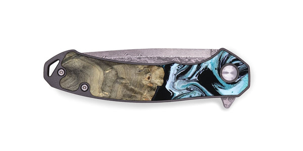 EDC Wood Pocket Knife - Aviana (Blue, 800649)