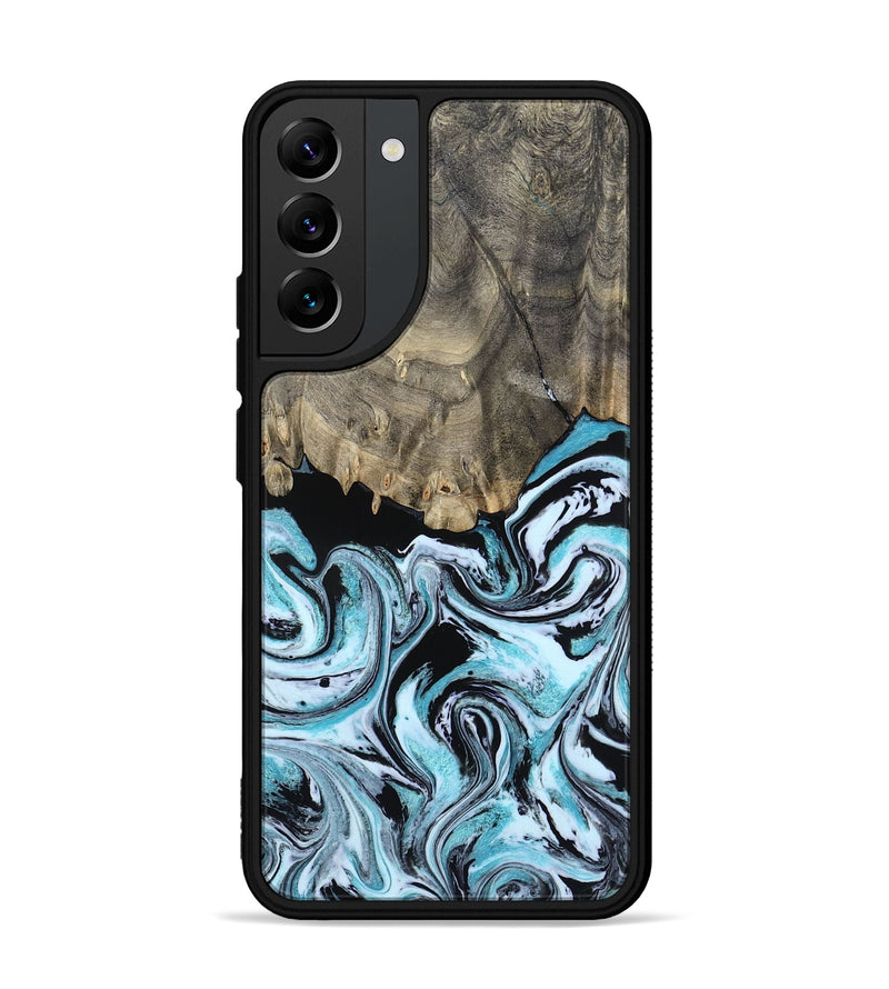 Galaxy S22 Plus Wood Phone Case - Aviana (Blue, 800649)