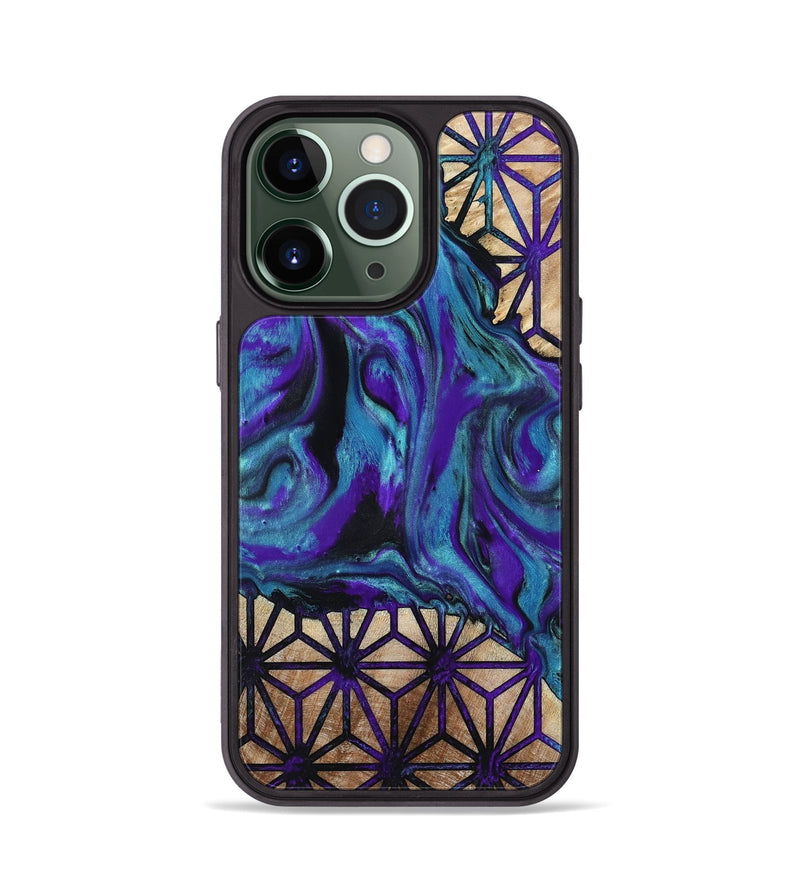 iPhone 13 Pro Wood Phone Case - Marnie (Pattern, 800653)