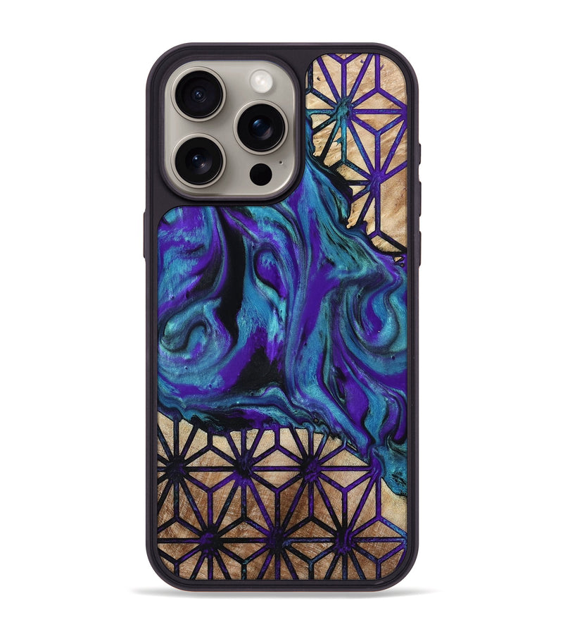 iPhone 15 Pro Max Wood Phone Case - Marnie (Pattern, 800653)