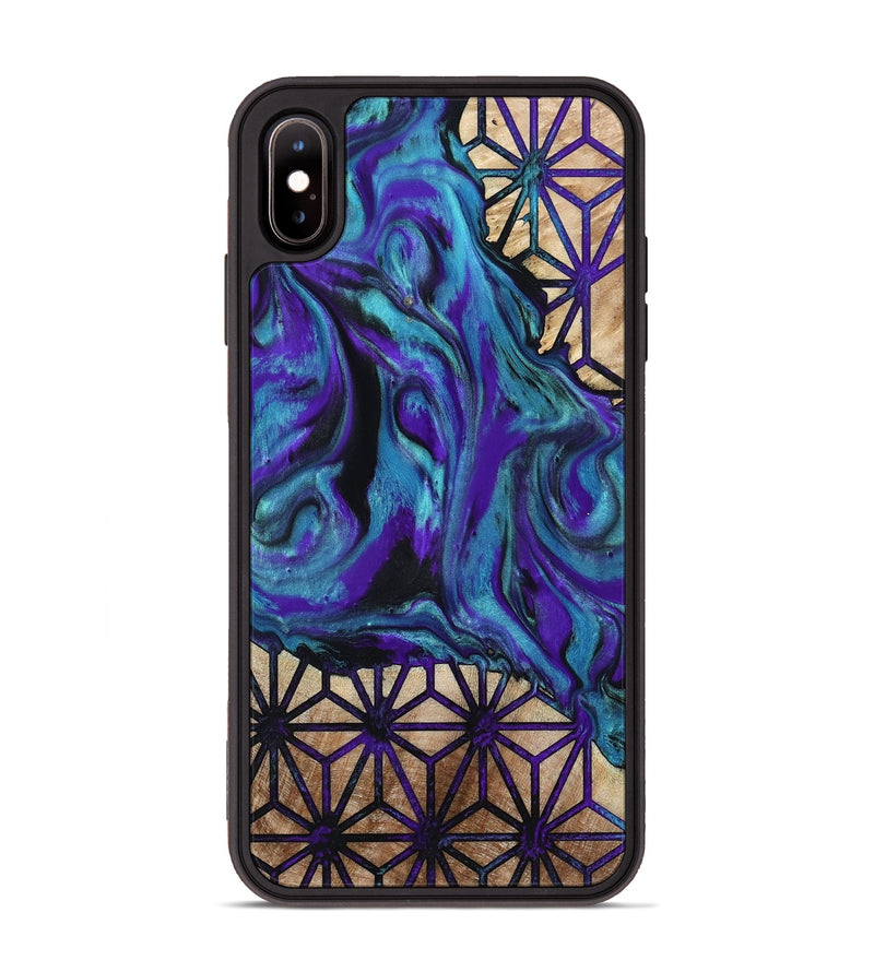 iPhone Xs Max Wood Phone Case - Marnie (Pattern, 800653)
