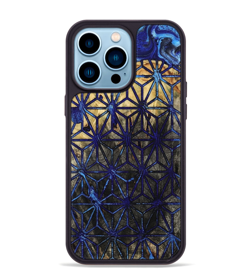 iPhone 14 Pro Max Wood Phone Case - Raylan (Pattern, 800654)