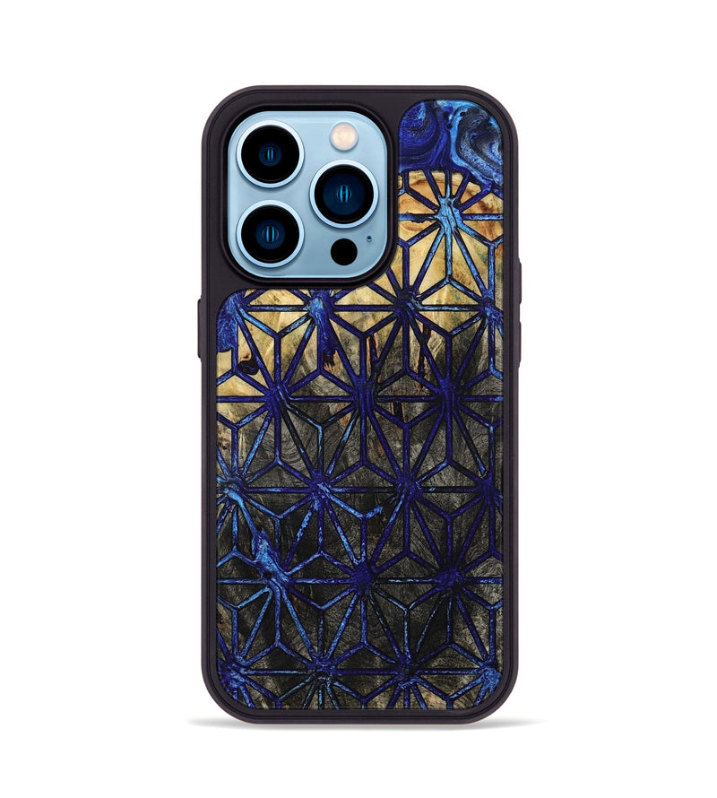 iPhone 14 Pro Wood Phone Case - Raylan (Pattern, 800654)