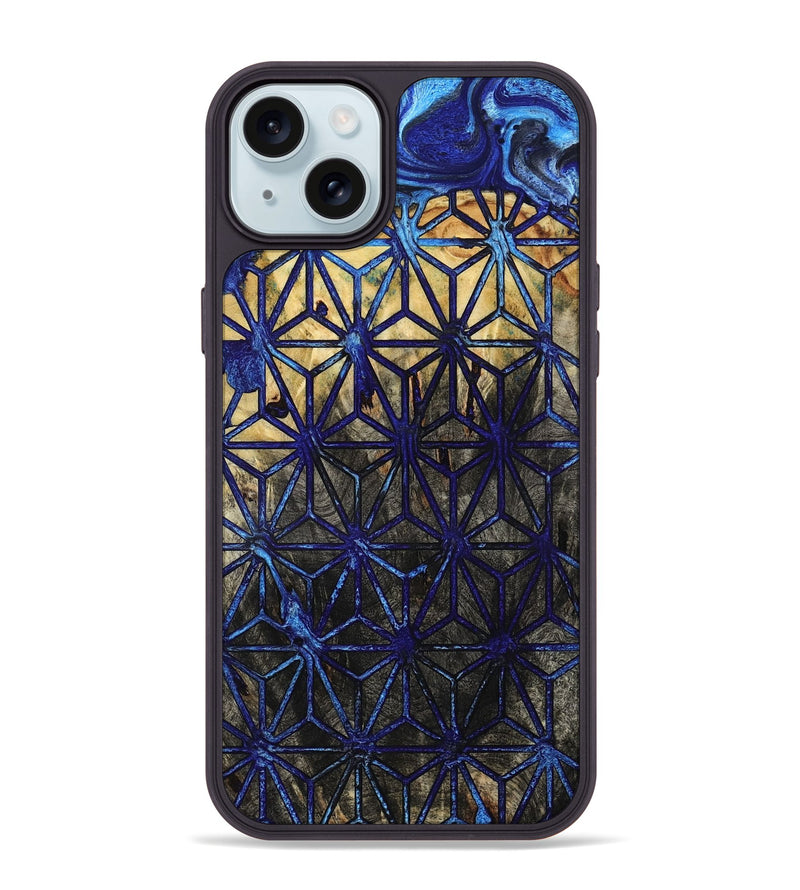 iPhone 15 Plus Wood Phone Case - Raylan (Pattern, 800654)