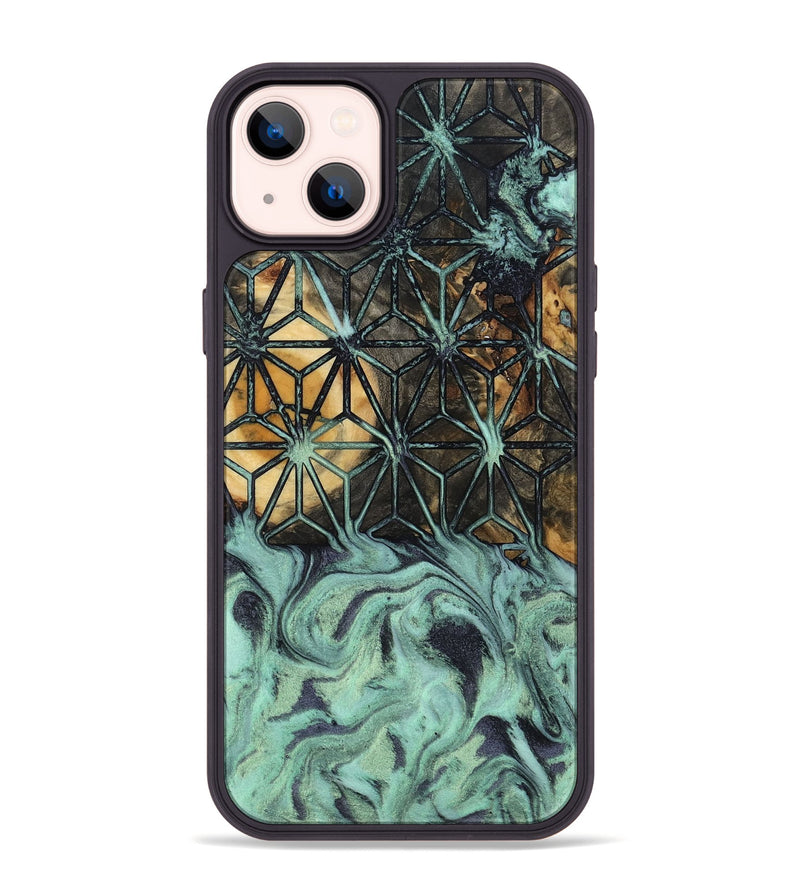 iPhone 14 Plus Wood Phone Case - Jena (Pattern, 800658)