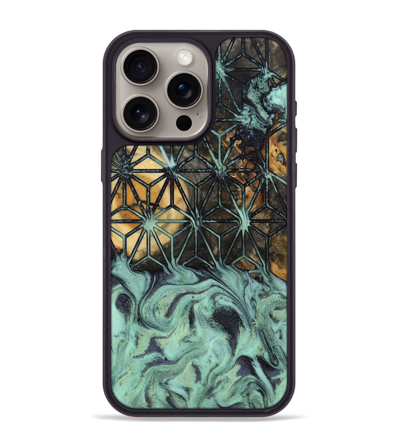 iPhone 15 Pro Max Wood Phone Case - Jena (Pattern, 800658)